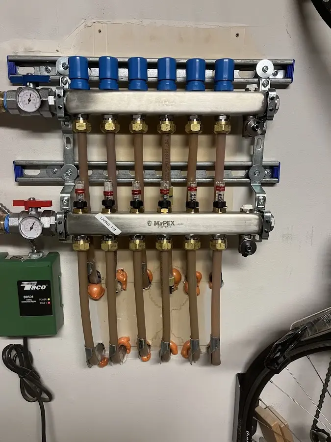 Plumber performing Leak Detection at a residential property in Piedmont